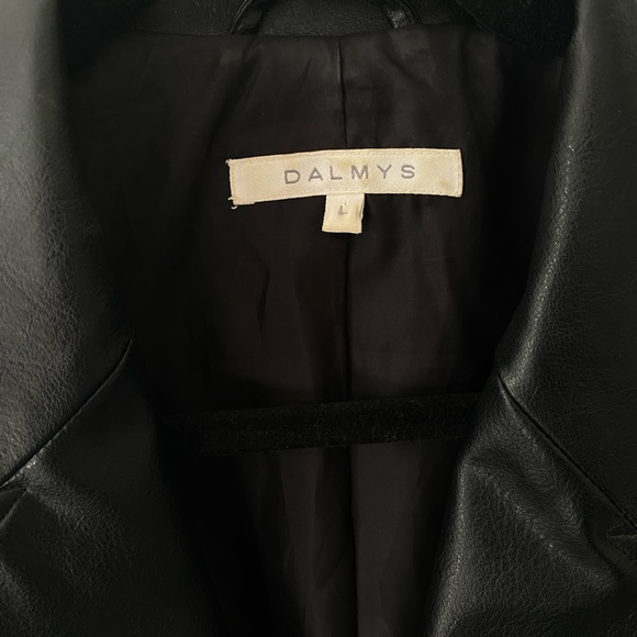 Leather blazer - Picture 5 of 5